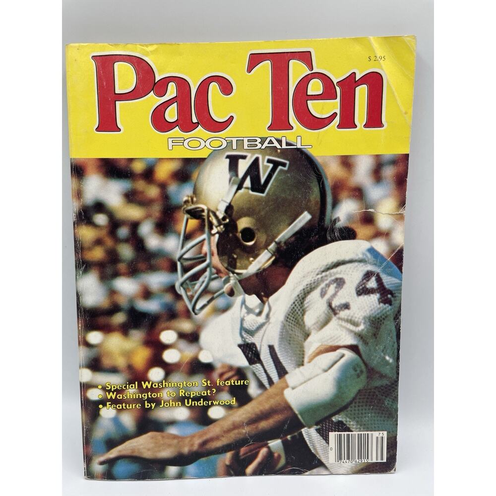 Vintage 1978 Athlon Pac Ten College Football Pre-season Magazine